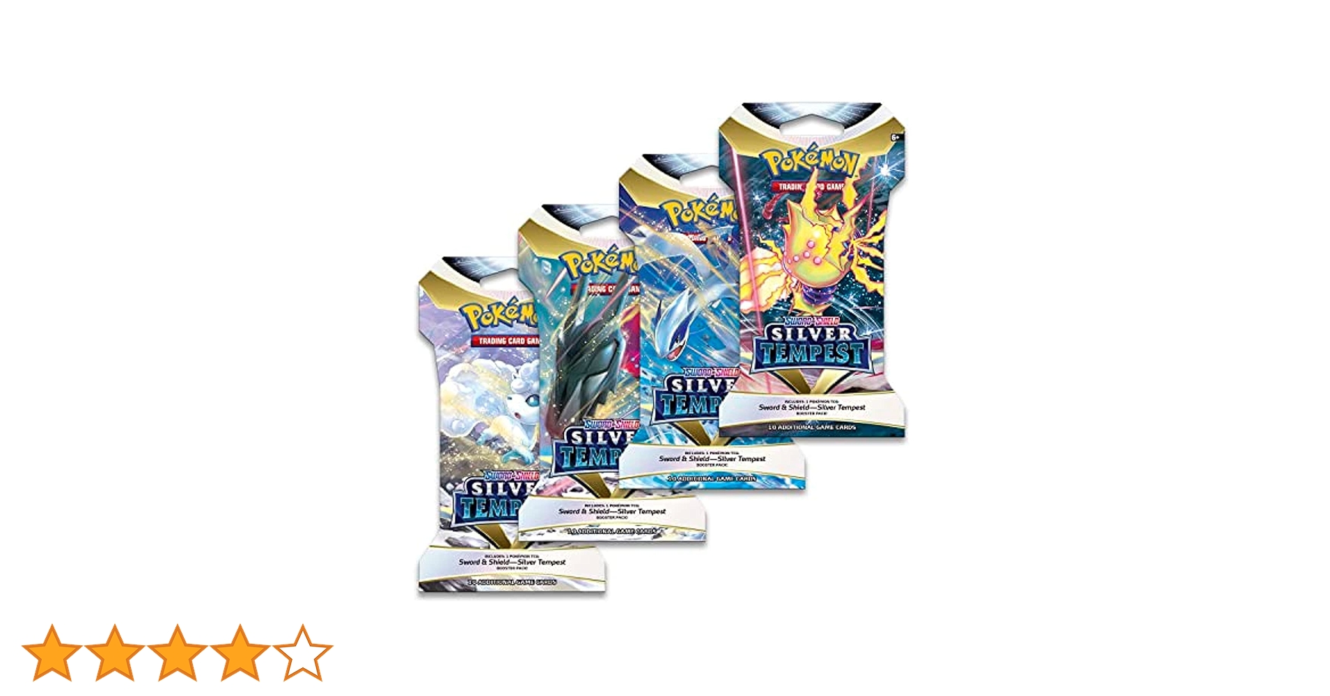 Amazon.co.jp: Pokemon TCG: Sword and Shield Silver Tempest Booster